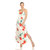 Women's Floral Strap Maxi Dress