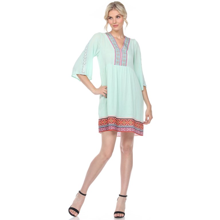 Women's Gabrielle Dress - Mint