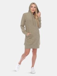 Women's Hoodie Sweatshirt Dress