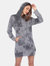 Women's Hoodie Tie Dye Sweatshirt Dress