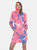 Women's Hoodie Tie Dye Sweatshirt Dress