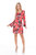 Women's Juliana Dress - Red/Black