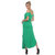 Women's Laxi Green Maxi Dress