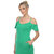 Women's Laxi Green Maxi Dress