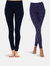 Women's Leggings Pack - Navy, Navy/Beige