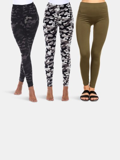 White Mark Women's Leggings Pack product