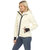 Women's Midweight Quilted Contrast With Thumbholes Hooded Jacket