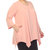 Women's Plus Size Empire Waist V-Neck Tunic Top