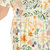 Women's Plus Size Floral Short Sleeve Knee Length Dress