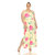 Women's Plus Size Floral Strap Maxi Dress