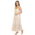 Women's Scoop Neck Tiered Maxi Dress