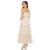 Women's Scoop Neck Tiered Maxi Dress