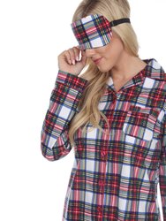 Women's Three Piece Pajama Set