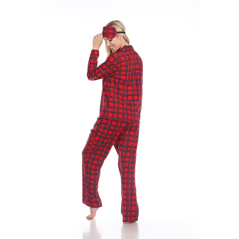 Women's Three Piece Pajama Set