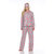 Women's Three Piece Pajama Set - Grey Rose