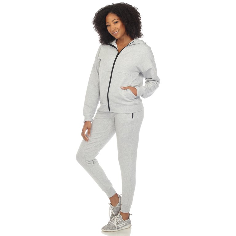 Women's Two Piece Fleece Sweatsuit Set