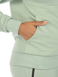 Women's Two Piece Fleece Sweatsuit Set