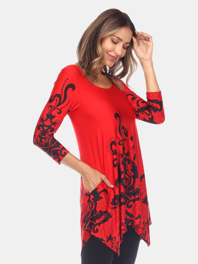 Yanette Tunic  Top