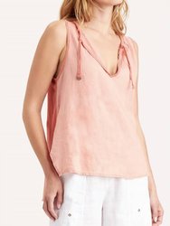 Elbow Sleeve Scoop Neck Top