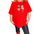 Sequin Nutcracker Tee/Dress In Red - Red