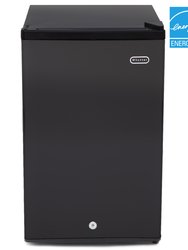 Whynter 3.0 cu. ft. Energy Star Upright Freezer with Lock - Black 
