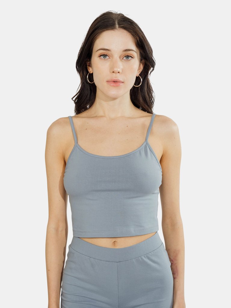 Cami Tank - Steel Blue