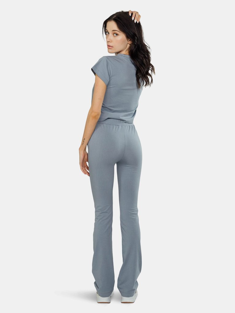 Stretch Lounge Pants - Steel Blue