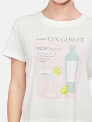 Gin Gimlet Charlie Crop Tee
