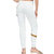 Open Me First Bow Joggers In Cream