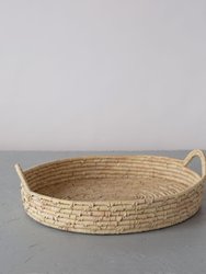 Large Woven Palm Tray