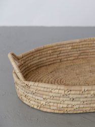 Large Woven Palm Tray