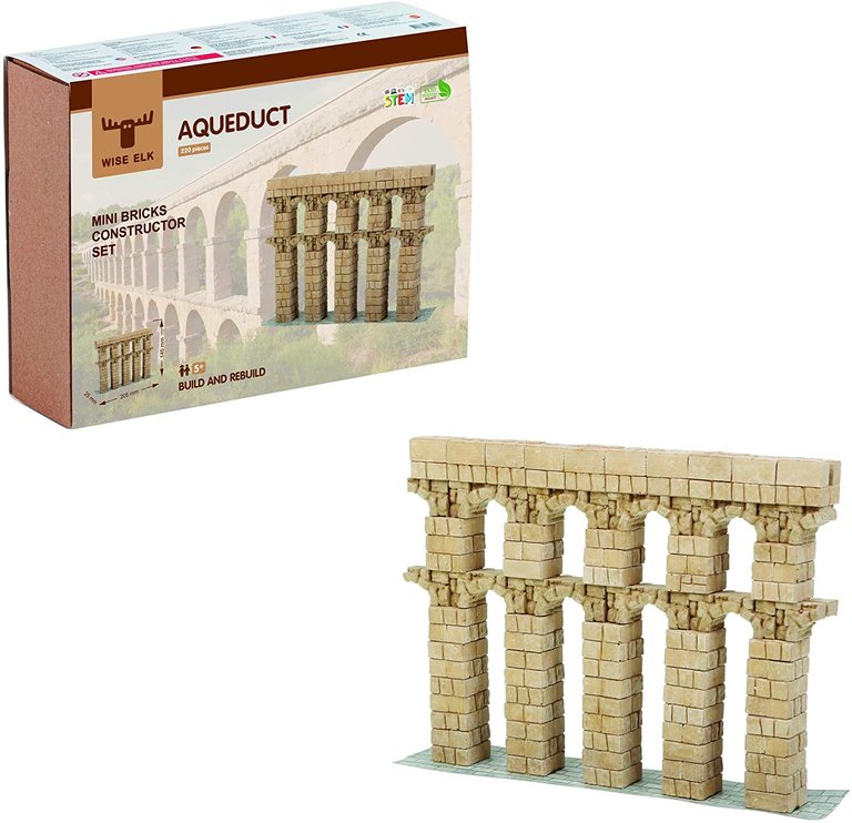 Mini Bricks Construction Set - Aqueduct, 220 Pcs