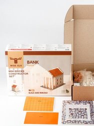 Mini Bricks Construction Set - Bank | 500 Pcs.