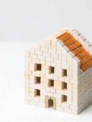 Mini Bricks Construction Set - Barbershop, 400 Pcs