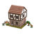 Mini Bricks Construction Set - Farm House, 590 Pcs.