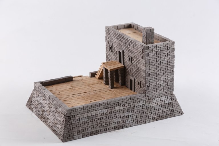 Mini Bricks Construction Set - Fort Matanzas, 1100 Pcs