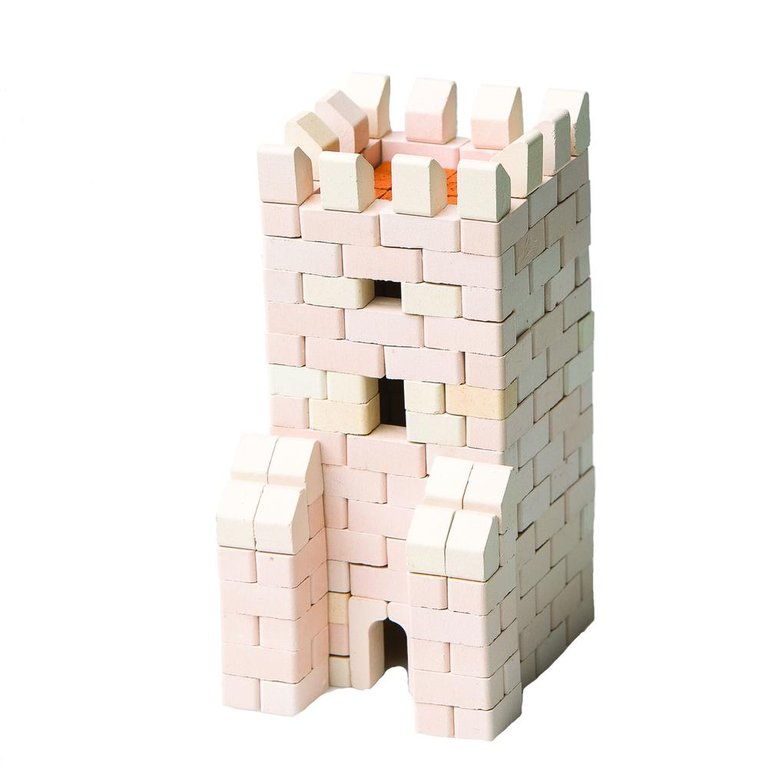 Mini Bricks Construction Set - Gate Tower, 300 Pcs.