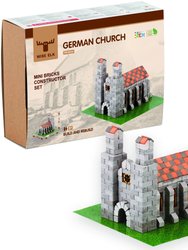 Mini Bricks Construction Set - German Church, 500 Pcs.