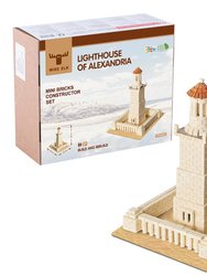 Mini Bricks Construction Set - Lighthouse Of Alexandria, 970 Pcs