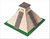 Mini Bricks Construction Set - Mayan Pyramid, 750 Pcs.