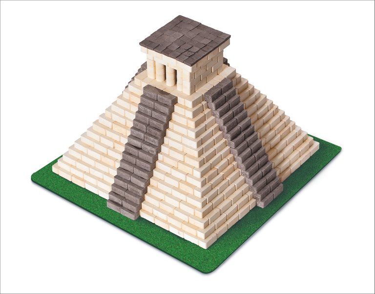 Mini Bricks Construction Set - Mayan Pyramid, 750 Pcs.