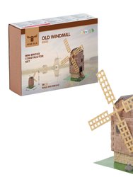 Mini Bricks Construction Set Old - Windmill, 350 Pcs