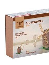 Mini Bricks Construction Set Old - Windmill, 350 Pcs