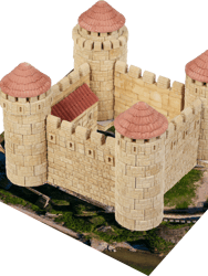 Mini Bricks Construction Set - Ottoman Castle, 1000 pcs