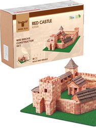 Mini Bricks Construction Set - Red Castle, 1800 pcs