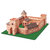 Mini Bricks Construction Set - Red Castle, 1800 pcs