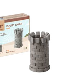 Mini Bricks Construction Set - Round Tower, 90 Pcs
