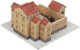Mini Bricks Construction Set - Royal Castle, 1000 pcs
