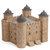 Mini Bricks Construction Set - Tower Of London, 2000 Pcs