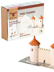 Mini Bricks Construction Set - Two Towers, 470 Pieces